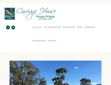Tablet Screenshot of carriagehouse.com.au